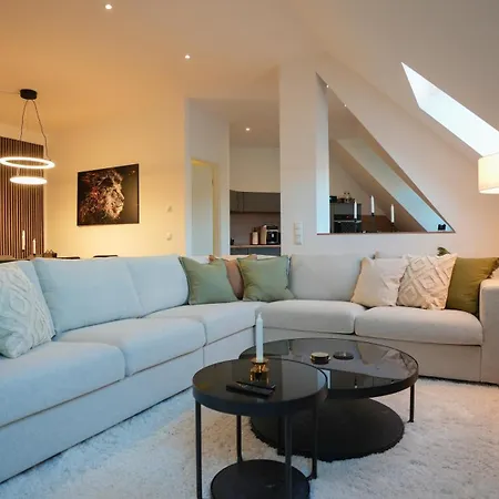 Signature Penthouse - 120 Qm - Private Terrace And Sky View Leipzig